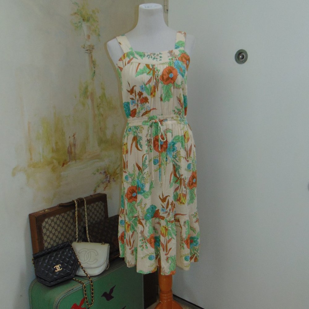 Kelly Renee Womens Multicolor Sweetheart Sleeveless Knee Length Dress Floral S/P